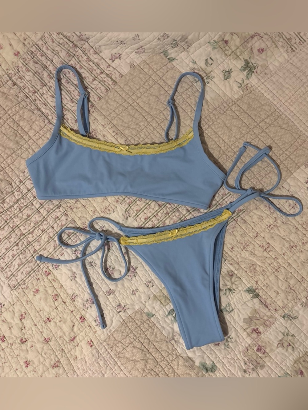 Pink by Frankies Bikinis set